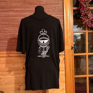 Karl Lagerfeld Black Knight Graphic Tee